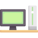 electronics,computer,hand,gaming,screen,news,desktop,desktop computer,television,remote control,remote,tv monitor